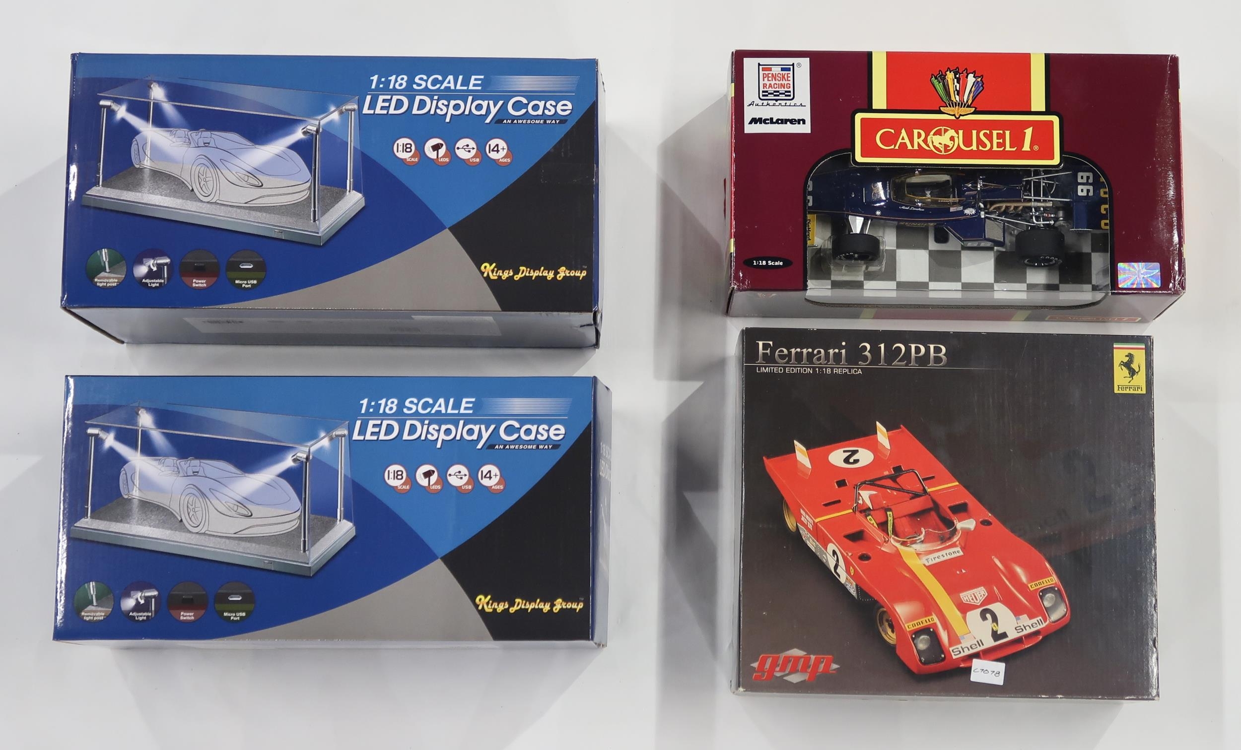 FERRARI: A Limited Edition 1:18 scale GMP Ferrari 312PB #2 Mario