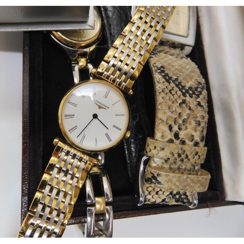 899C - A large collection of costume jewellery and watches to include a BMW ICE watch, in original packagin... 