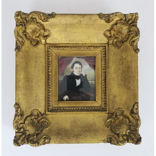 2598A - A GROUP OF SIX C19TH PORTRAIT MINIATURESIvory declaration reference - 40GAQM6G (6)... 