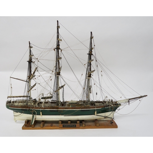 2602 - A MODEL OF THE SHIP THERMOPYLAEThermopylae was a composite-hulled extreme clipper, built in 1868 by ... 