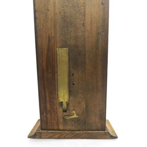 2015 - A LATE 19TH CENTURY OAK INVT TORRICELLI IMPROVED BAROMETERwith carved surmount over glazed circular ... 