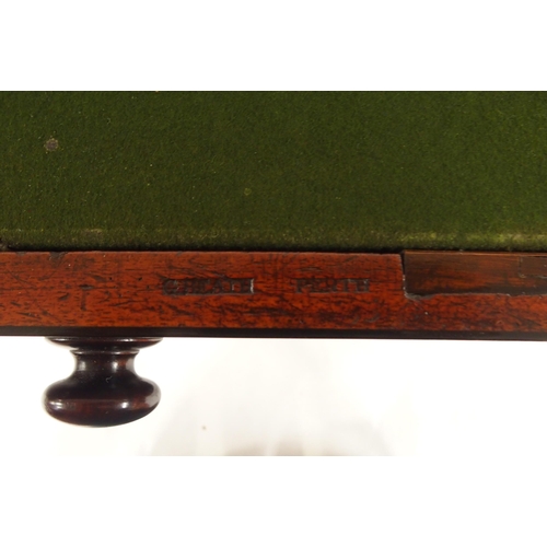 2018 - A VICTORIAN MAHOGANY DROP END SOFA TABLEstamped G Heath, Perth with long central drawer fitted with ... 