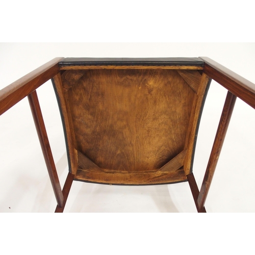 2100 - A CIRCA 1960S JOHANNES ANDERSEN FOR BERNHARD PEDERSEN & SON OF DENMARK ROSEWOOD CIRCULAR EXTENDI... 