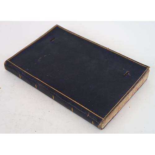 2629 - NOTES OF A CONTINENTAL TOUR IN 1868, A MID-VICTORIAN HANDWRITTEN TRAVEL JOURNALBound in gilt-tooled ... 