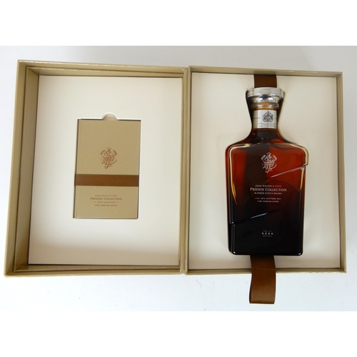 2675 - JOHN WALKER & SONS Johnnie Walker private collection 2016 edition blended scotch whisky... 