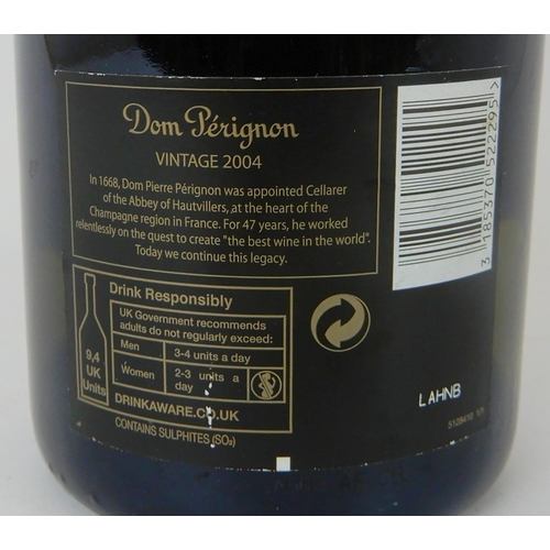 2678 - DOM PERIGNON MILLESIME CHAMPAGNE 2004 Vintage brut