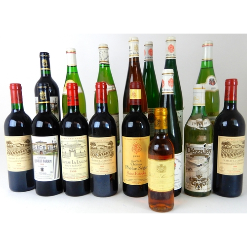 2681 - CHATEAU LEOVILLE BARTON 1988 Chateau La Lagune 1990, Chateau Phelan Segur 1990, Chateau La Cardonne ... 