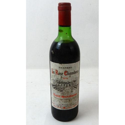 2691 - CHATEAU PONTET CANET PAULIAC 1977CHATEAU LEOVILLE BARTON 1967, VOSNE ROMANEE LES CHAMPS PERDIX 1982,... 