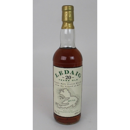 2696 - LEDAIG 20 YEAR OLD MULL ISLAND SINGLE MALT WHISKY BOTTLED BY DOUGLAS MURDOCH CO LTD 70CL... 