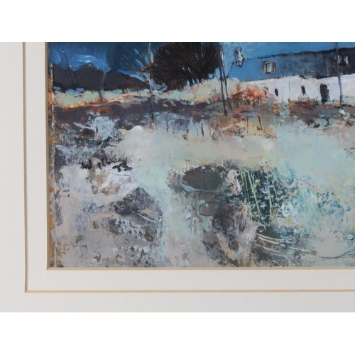 2921 - GORDON HOPE WYLLIE (1930-2005)WHITE COTTAGE IN LANDSCAPEOil on board, signed lower left, dated (19)7... 