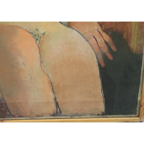 2934 - WILLIAM CROSBIE RSA RGI (1915-1999)NUDE WITH NECKLACEOil on canvas, signed upper right, 127 x 102cm ... 