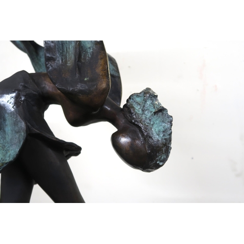 2949A - WU CHING JU (CHINESE b.1961)DANCER EMERGING Bronze, signed to base, inscribed, numbered (3/12),... 