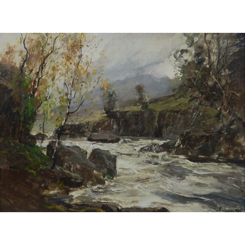 2959 - ARCHIBALD KAY RSA RSW (SCOTTISH 1860-1935)THE PASS OF LENY Oil on board, signed lower right, 29... 