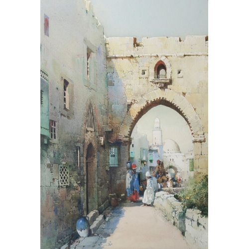 2960 - NOEL HARRY LEAVER (BRITISH 1889-1951)A CITY GATE - ARABIA Watercolour, signed lower left, 35 x 25cm ... 