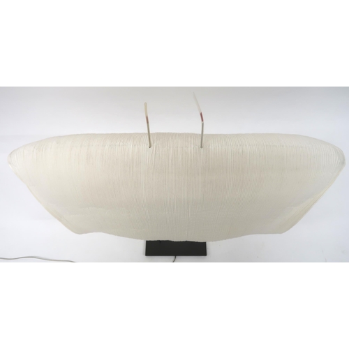 2129 - A CONTEMPORARY INGO MAURER THE MAMO NOUCHIES COLLECTION SAMURAI TABLE LAMPwith natural untreated pap... 