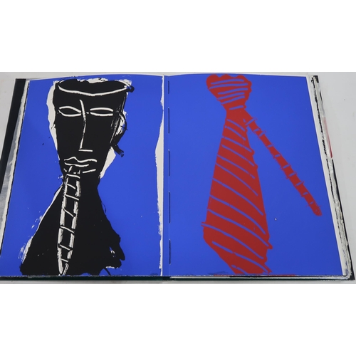 1049 - BRUCE MCLEAN (SCOTTISH b.1944)DREAM WORK - 1985 Artist book illustrated with original screenpri... 