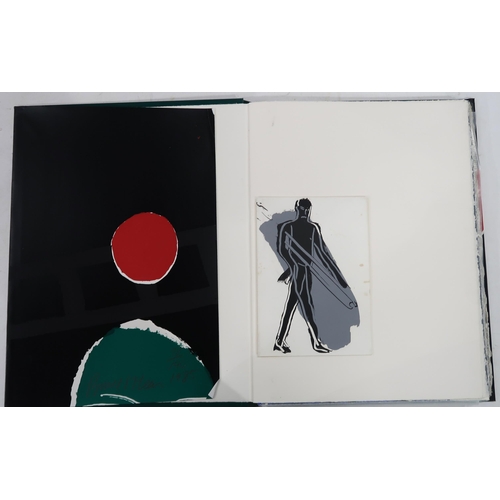 1049 - BRUCE MCLEAN (SCOTTISH b.1944)DREAM WORK - 1985 Artist book illustrated with original screenpri... 