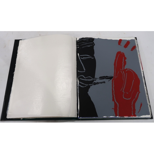 1049 - BRUCE MCLEAN (SCOTTISH b.1944)DREAM WORK - 1985 Artist book illustrated with original screenpri... 