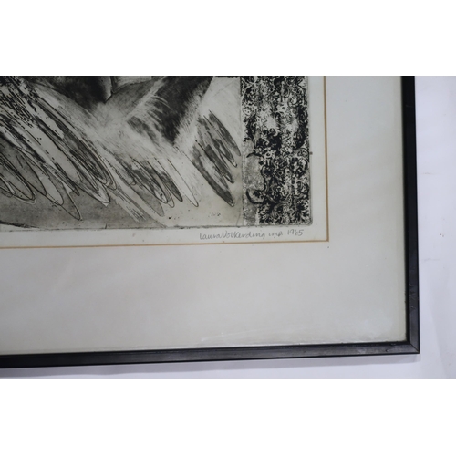 1053 - LAURA VOLKERDING (AMERICAN 1939-1996)DREAM FRAGMENT Etching, signed, inscribed, numbered (20/20... 