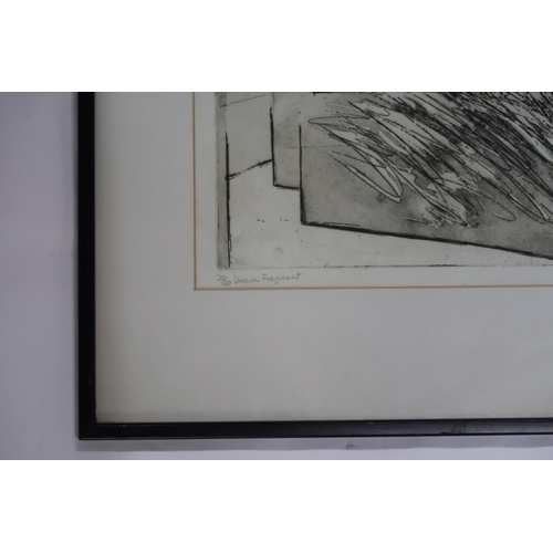 1053 - LAURA VOLKERDING (AMERICAN 1939-1996)DREAM FRAGMENT Etching, signed, inscribed, numbered (20/20... 