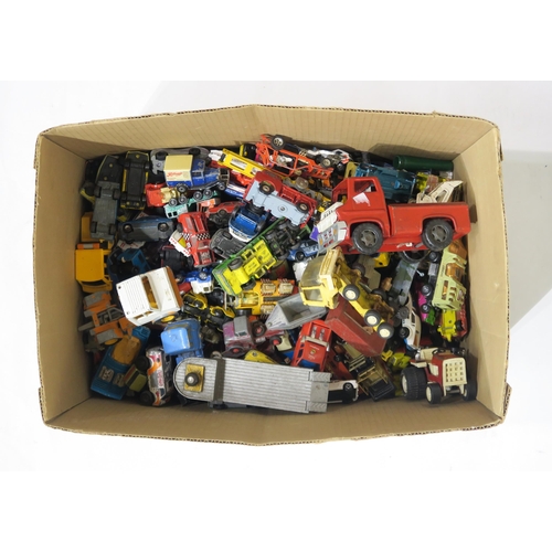 607 - A large quantity of various Corgi, Matchbox and other model vehicles