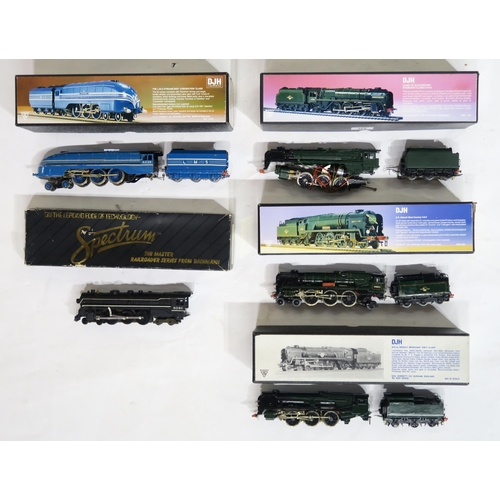 609 - Four boxed DJH 00-Gauge locomotives, including K100 L.M.S. Streamlined 