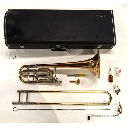 644A - A Yamaha YBL-321 bass trombone, with a Denis Wick 3AL mouthpiece