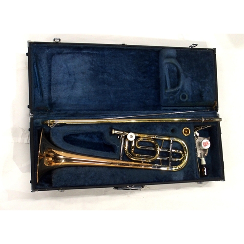 644A - A Yamaha YBL-321 bass trombone, with a Denis Wick 3AL mouthpiece