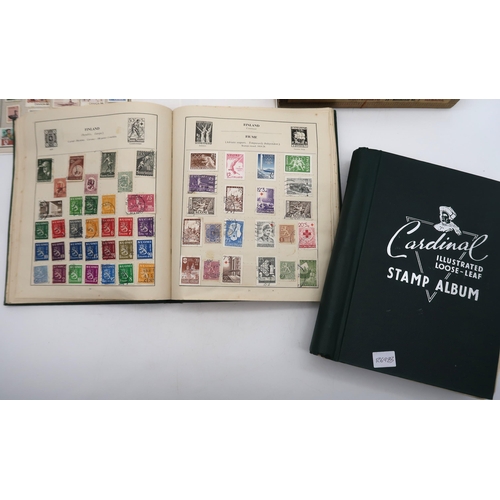 652 - Stamp collection in Strand and Cardinal albums etc.