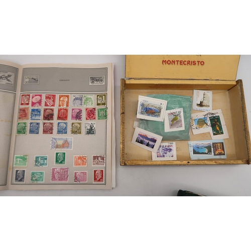 652 - Stamp collection in Strand and Cardinal albums etc.