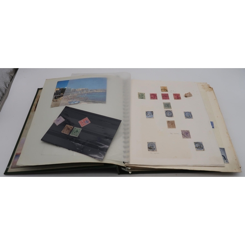 658 - Collection of Malta in SG ring 22 album, various Edward VII, George V heads, 1970 onwards mainly min... 