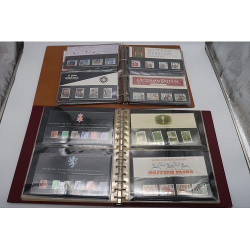 663 - GB large collection of presentation packs (approx. 150), 1984-87 special stamp albums and two year p... 