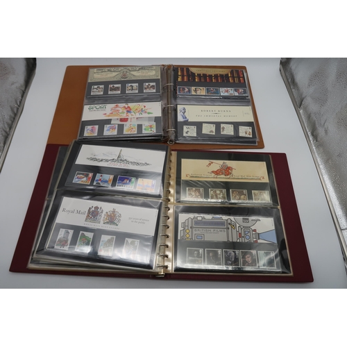 663 - GB large collection of presentation packs (approx. 150), 1984-87 special stamp albums and two year p... 