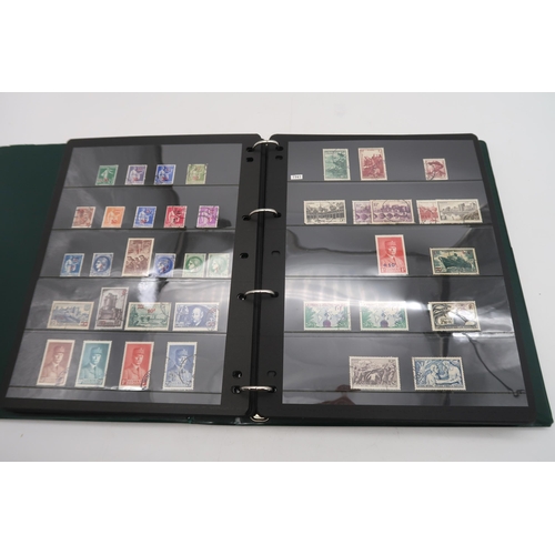 664 - Collection of France in Hagner album from 1849-1959, a few imperfs in mixed condition, includes 1914... 