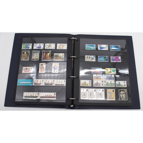 667 - Great Britain collection from 1840-1983 in blue Hagner album , from 10 black, space filler, plus var... 