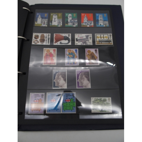 667 - Great Britain collection from 1840-1983 in blue Hagner album , from 10 black, space filler, plus var... 