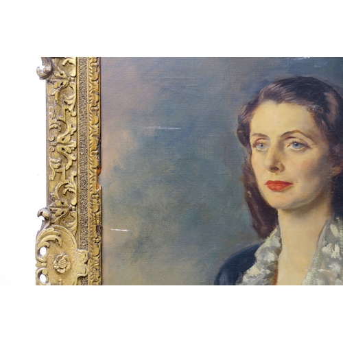 3010A - SIR OSWALD HORNBY JOSEPH BIRLEY MC RA ROI (1880-1952)PORTRAIT OF RUTH PALLANT (b.IRELAND 1902-1972)O... 