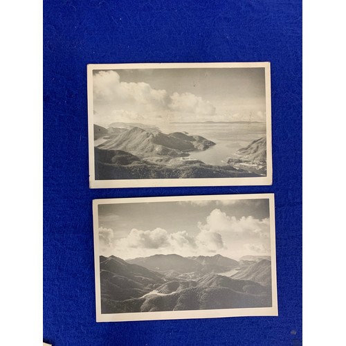 2387 - CHINESE BLACK AND WHITE PHOTOGRAPHS CIRCA 1930S Comprising; 293 Peak, Hong Kong, Kai Tak arodrome, O... 