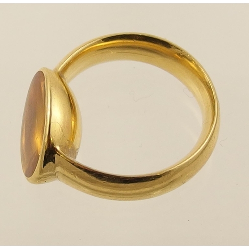 108 - A Georg Jensen 18ct ring