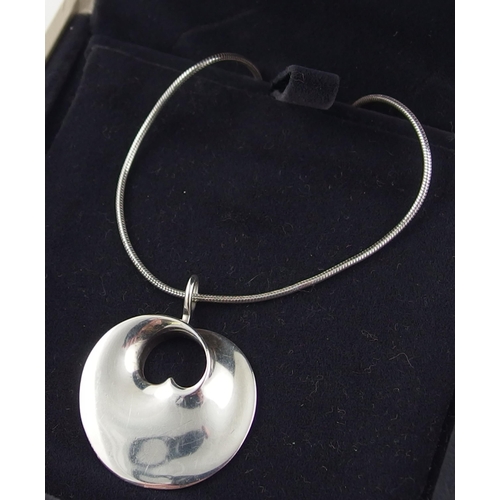 110 - A Georg Jensen silver pendant