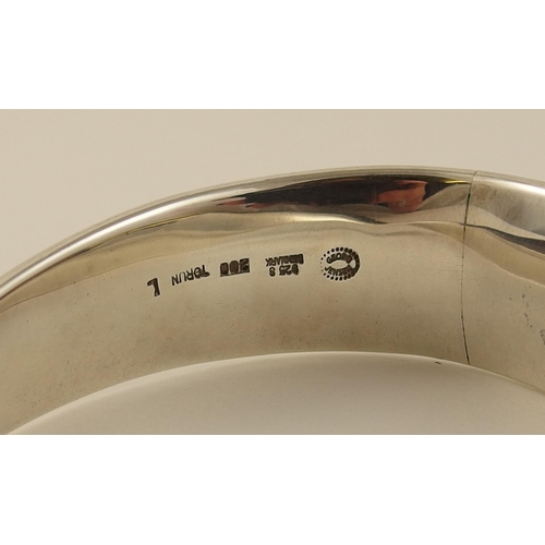 111 - A Georg Jensen silver bangle