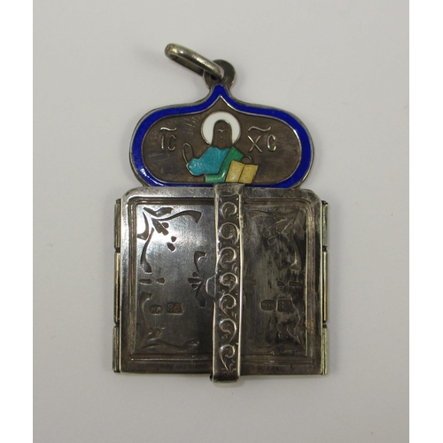 120 - A Russian travelling icon Pendant