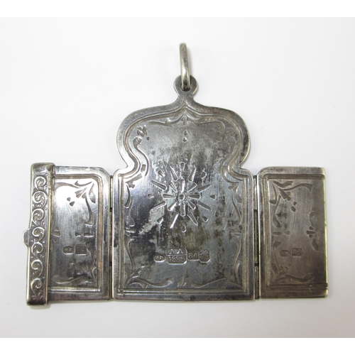 120 - A Russian travelling icon Pendant