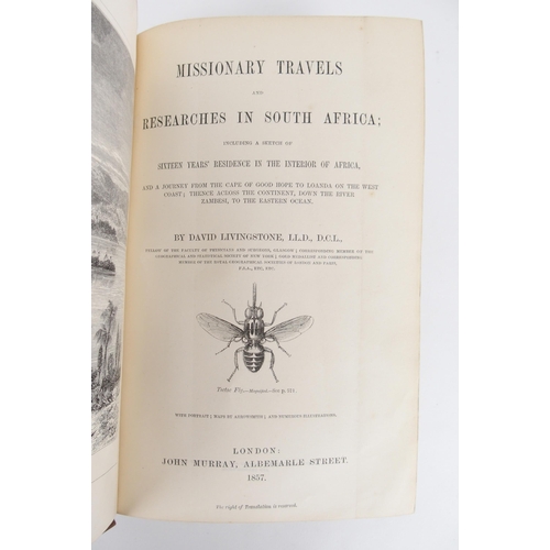 336 - Livingstone (David)  Missionary Travels and Researches in South Africa