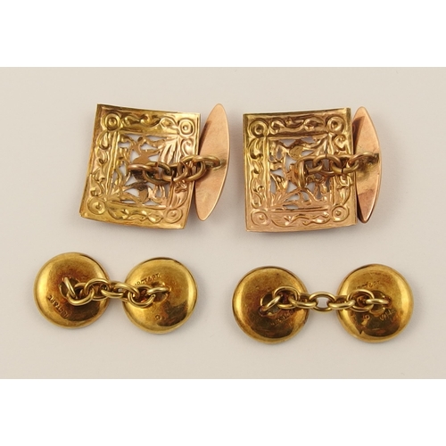 75 - Two pairs of cufflinks