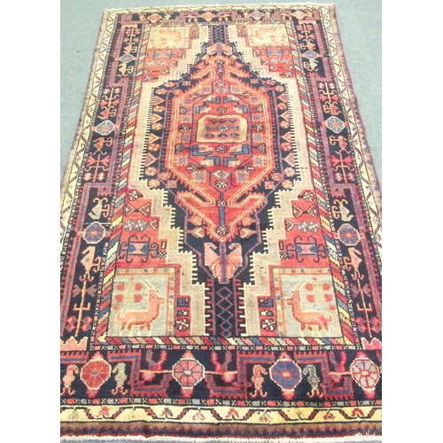 822 - Persian Meshed floor rug