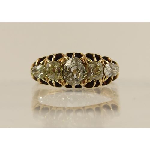 105 - A Edwardian old cut diamond ring