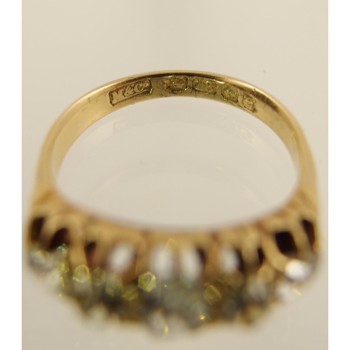 105 - A Edwardian old cut diamond ring