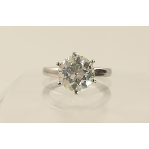 116 - A 2.25ct diamond solitaire ring