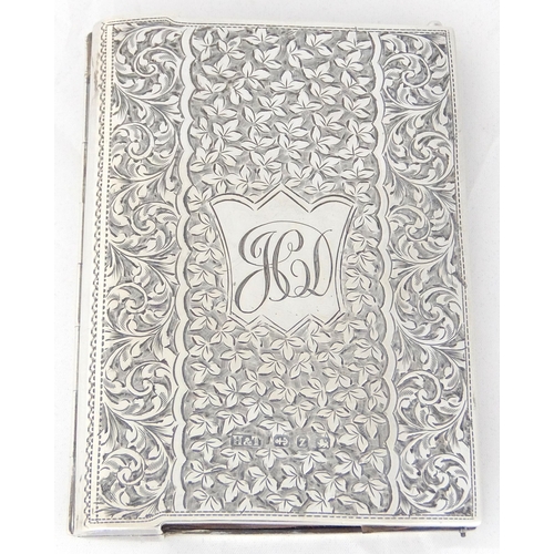 149 - A ladies silver Aide Memoire